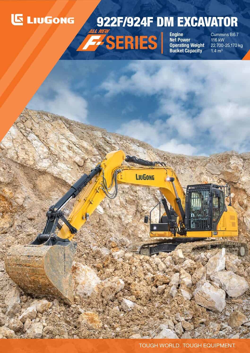 Excavator pe senile LiuGong Dressta 924F Excavator pe senile LiuGong Dressta 924F