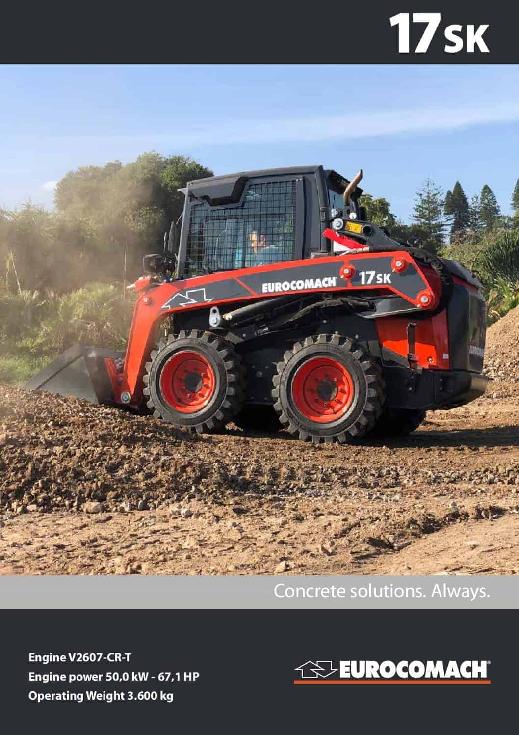 Mini Incarcator multifunctional Eurocomach 17 SK Stage V (1) Mini Incarcator multifunctional Eurocomach 17 SK Stage V