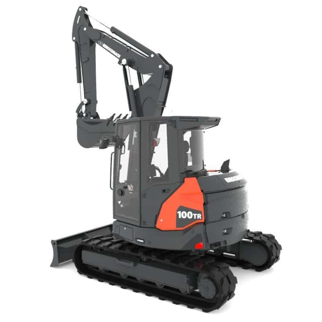 Excavator compact, Eurocomach 100TR (1) Excavator compact, Eurocomach 100TR