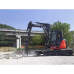 Excavator compact, Eurocomach 100TR (11) Excavator compact, Eurocomach 100TR