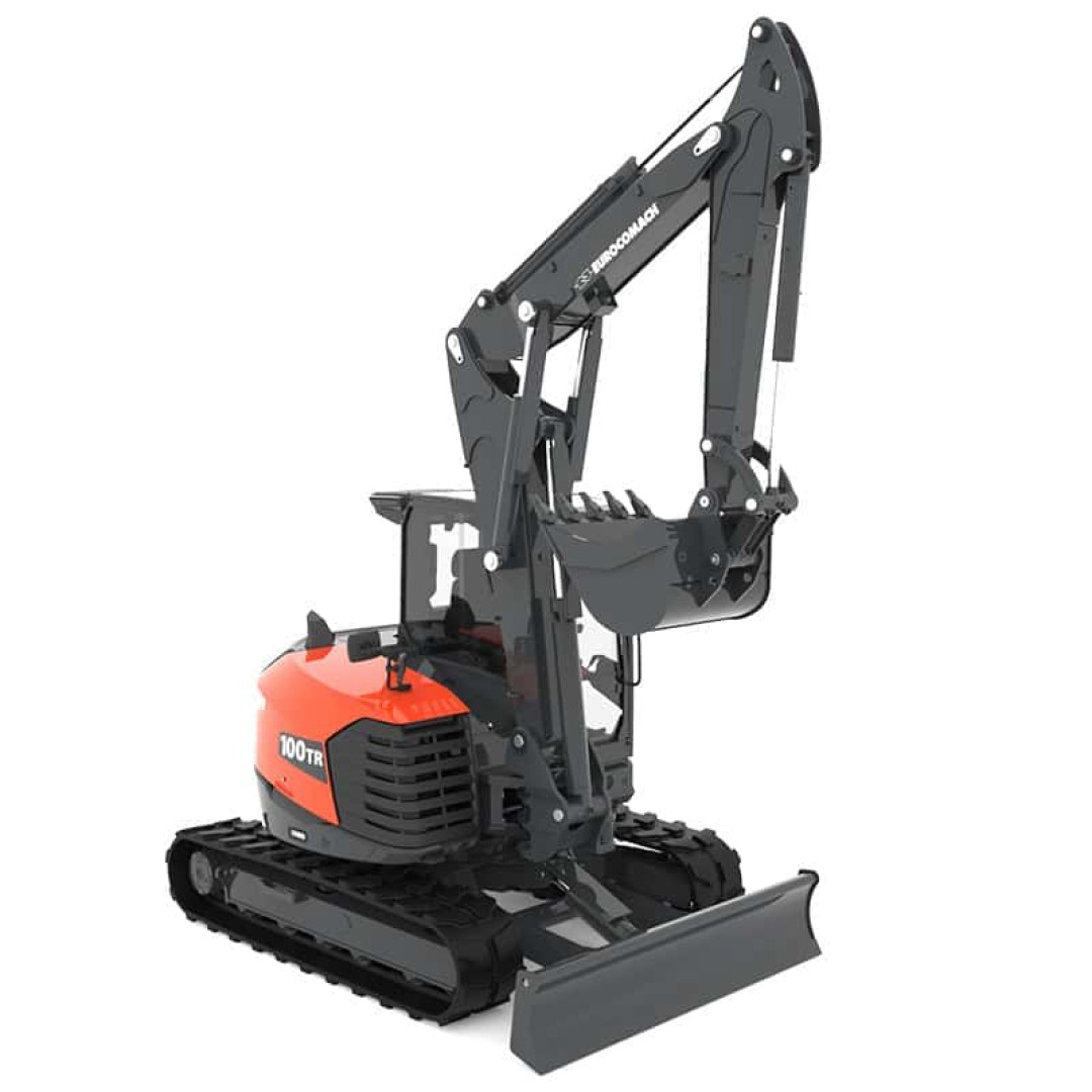 Excavator compact, Eurocomach 100TR (7) Excavator compact, Eurocomach 100TR