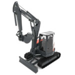 Excavator compact, Eurocomach 100TR (8) Excavator compact, Eurocomach 100TR