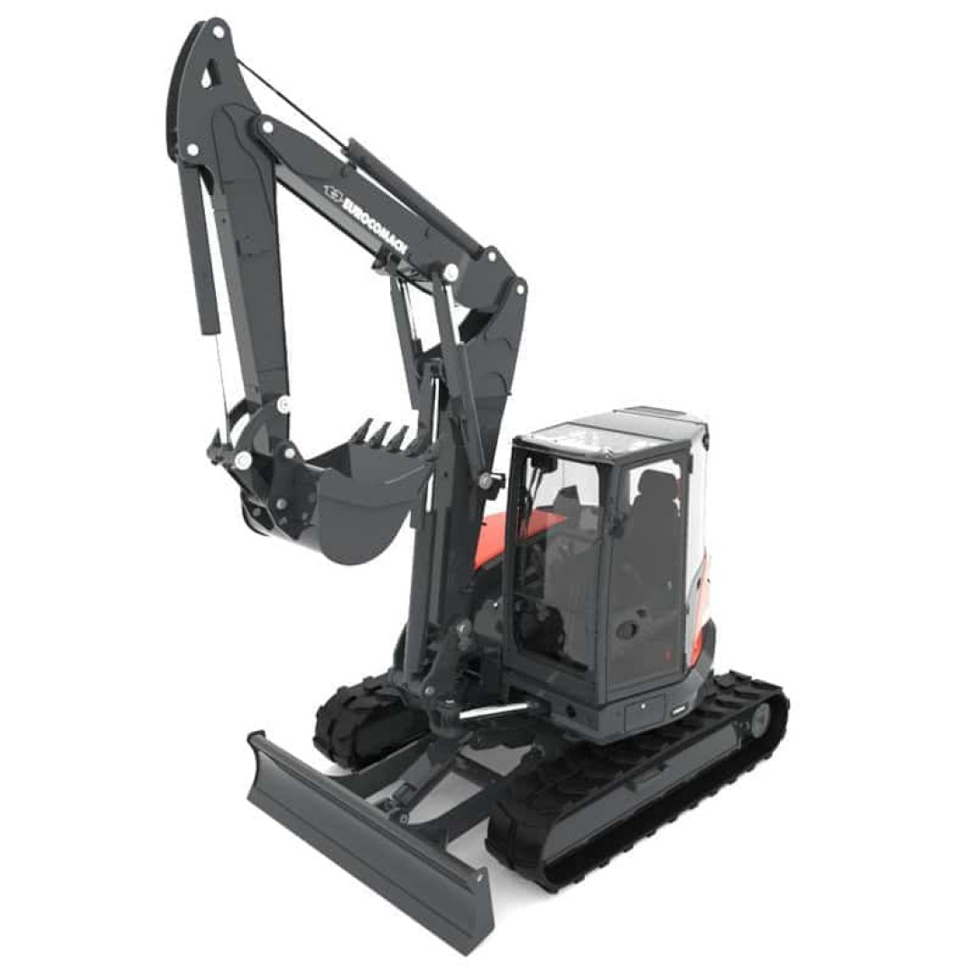 Excavator compact, Eurocomach 100TR (8) Excavator compact, Eurocomach 100TR