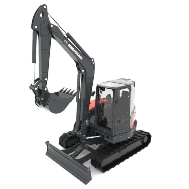 Excavator compact pe senile, Eurocomach 90ZT (2) Excavator compact pe senile, Eurocomach 90ZT