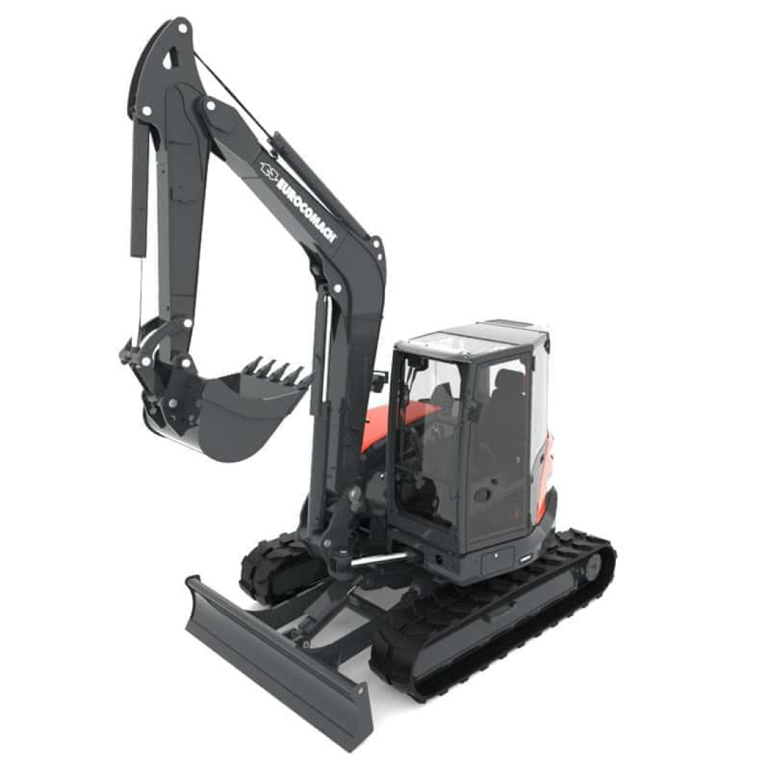 Excavator compact pe senile, Eurocomach 90ZT (2) Excavator compact pe senile, Eurocomach 90ZT