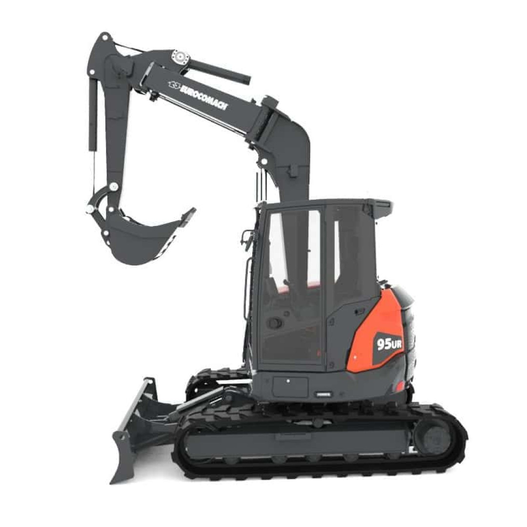 Excavator compact pe senile, Eurocomach 95UR (1) Excavator compact pe senile, Eurocomach 95UR