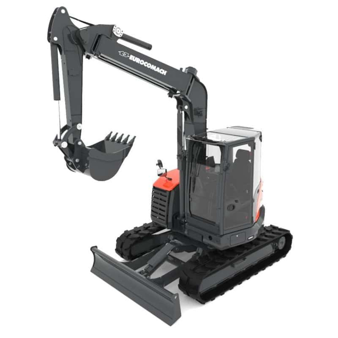 Excavator compact pe senile, Eurocomach 95UR (2) Excavator compact pe senile, Eurocomach 95UR
