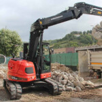 Excavator compact pe senile, Eurocomach 95UR (6) Excavator compact pe senile, Eurocomach 95UR