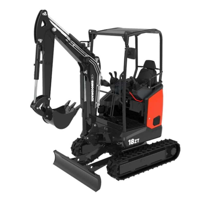 Mini excavator pe senile, Eurocomach 18ZT (1) Mini excavator pe senile, Eurocomach 18ZT