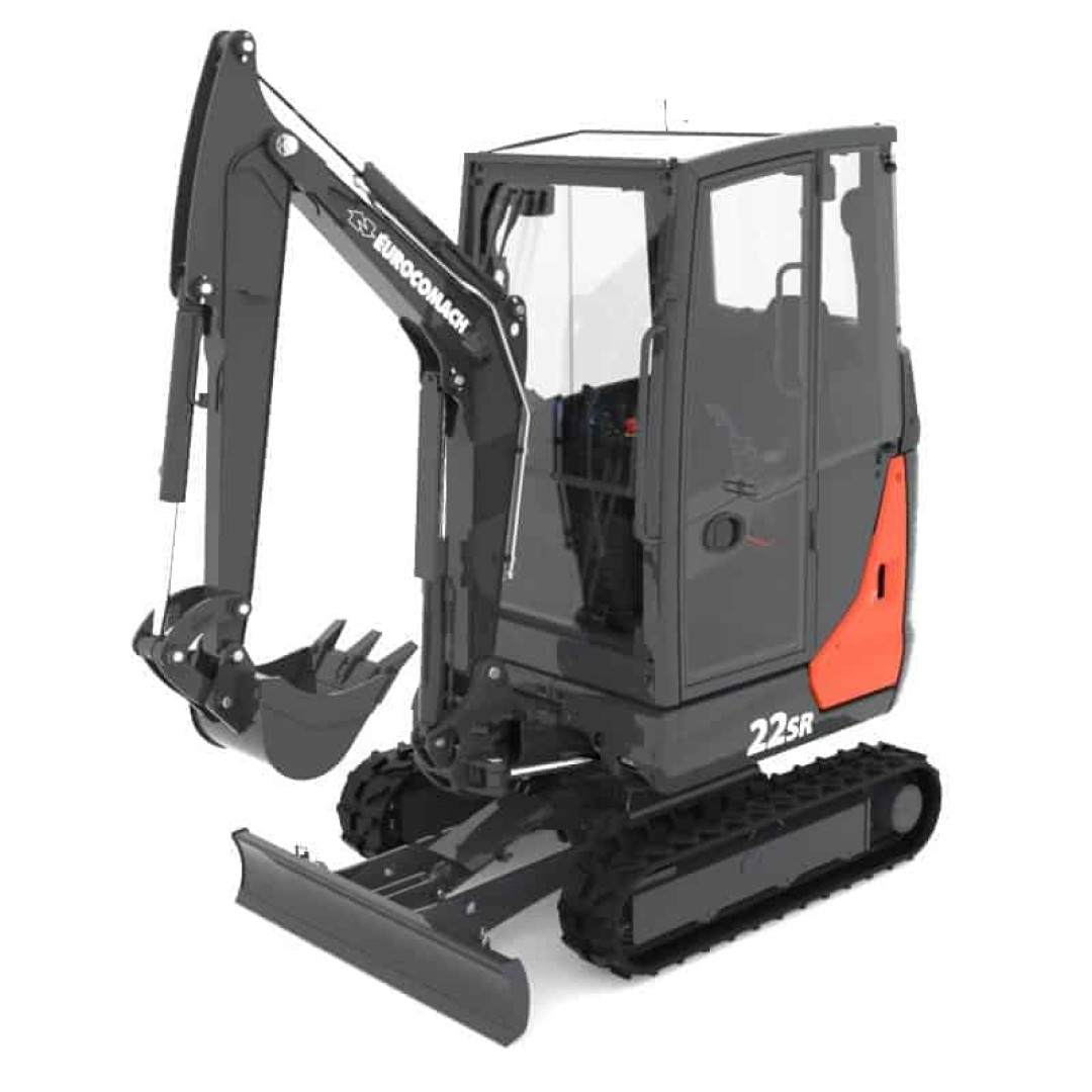 Mini excavator pe senile, Eurocomach 22SR (1) Mini excavator pe senile, Eurocomach 22SR