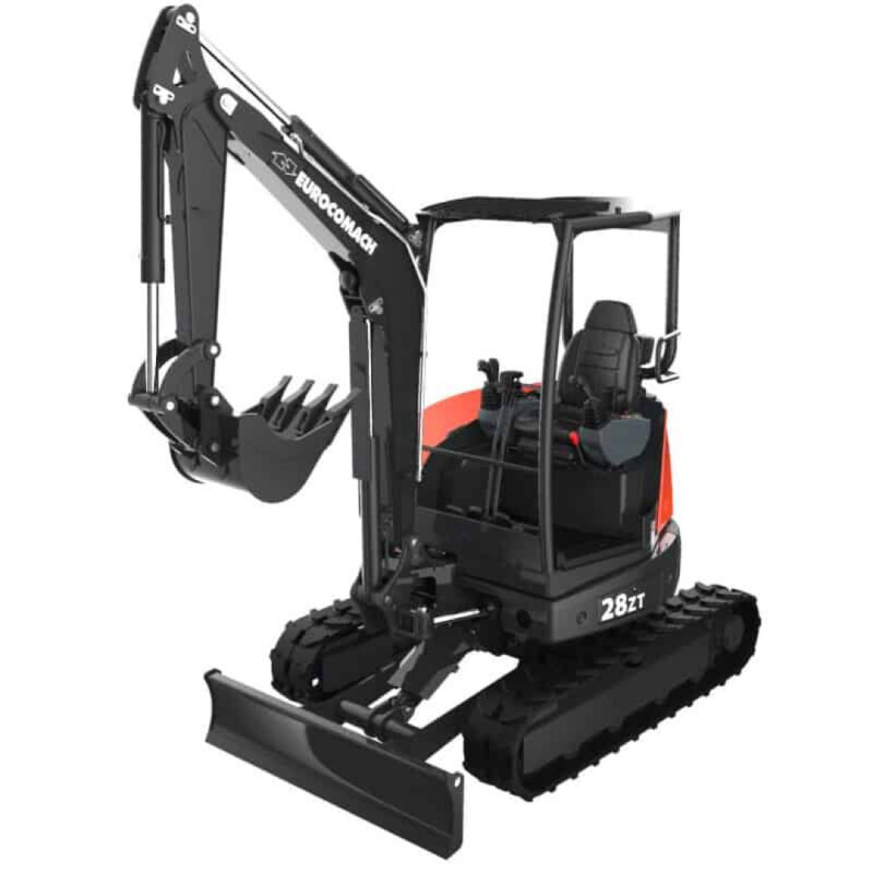 Mini excavator pe senile, Eurocomach 28ZT (1) Mini excavator pe senile, Eurocomach 28ZT