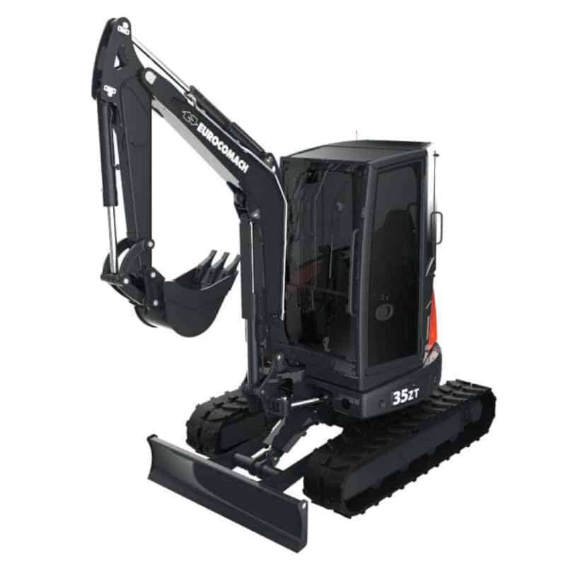 Mini excavator pe senile, Eurocomach 35ZT (2) Mini excavator pe senile, Eurocomach 35ZT