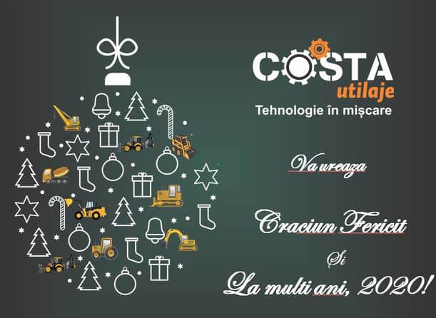 Costa Utilaje va ureaza Craciun Fericit si La Multi Ani 2020! Noutati si promotii utilaje constructii Costa Utilaje va ureaza Craciun Fericit si La Multi Ani 2020! Noutati si promotii utilaje constructii