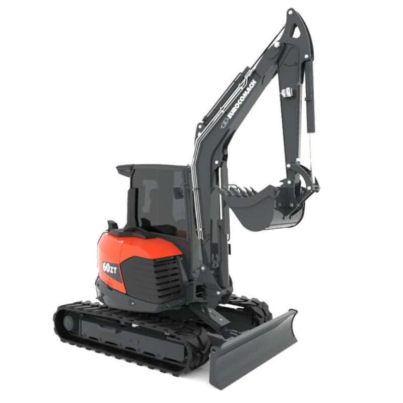 Excavator compact pe senile, Eurocomach 60ZT (2) Excavator compact pe senile, Eurocomach 60ZT