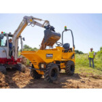 Mini dumper 1 tona, Power Swivel Thwaites Stage V (2) Mini dumper 1 tona, Power Swivel Thwaites Stage V