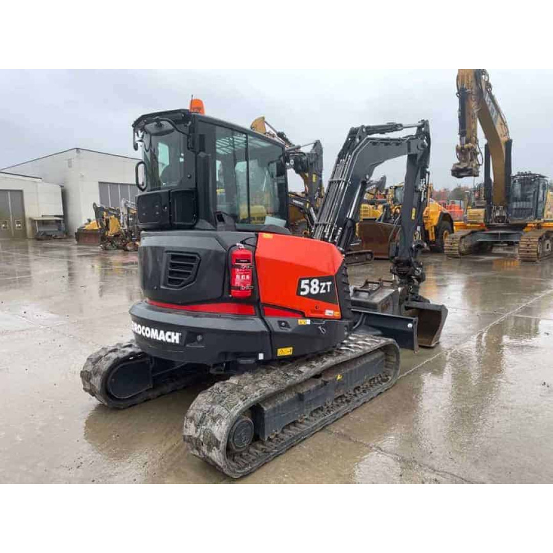 Mini excavator Eurocomach 58ZT (5) Mini excavator Eurocomach 58ZT
