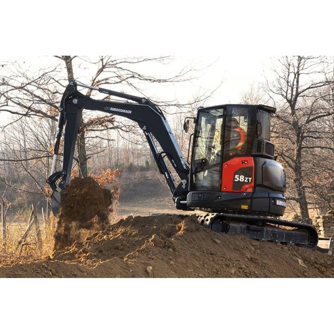 Mini excavator Eurocomach 58ZT (6) Mini excavator Eurocomach 58ZT