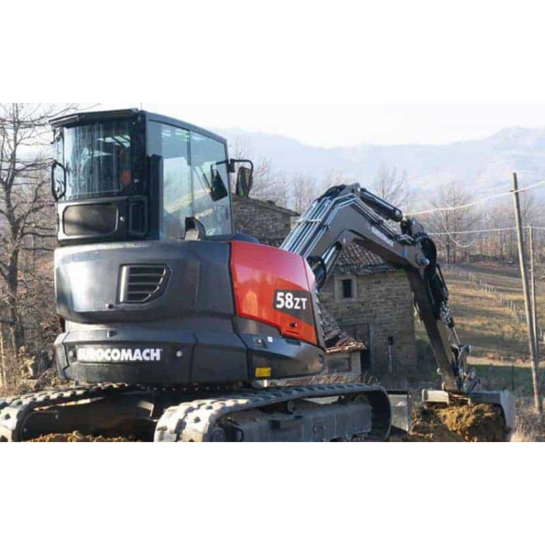 Mini excavator Eurocomach 58ZT (7) Mini excavator Eurocomach 58ZT