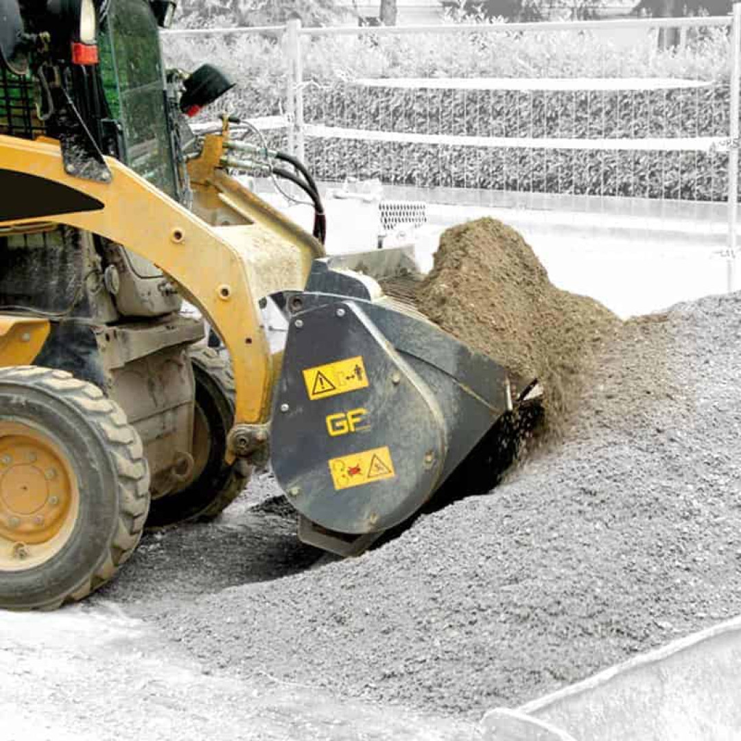 Cupa malaxor de beton Gordini pentru mini excavatoare (3) Cupa malaxor de beton Gordini pentru mini excavatoare