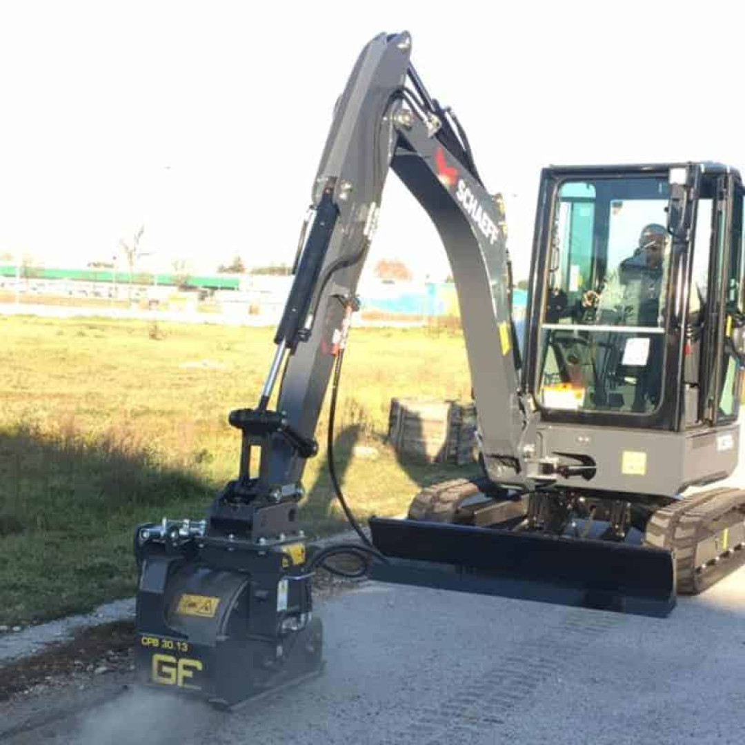 Freze asfalt și beton Gordini pentru mini excavatoare (3) Freza asfalt si beton Gordini pentru mini excavatoare