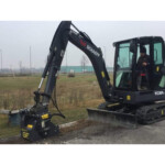 Freze asfalt și beton Gordini pentru mini excavatoare (4) Freza asfalt si beton Gordini pentru mini excavatoare