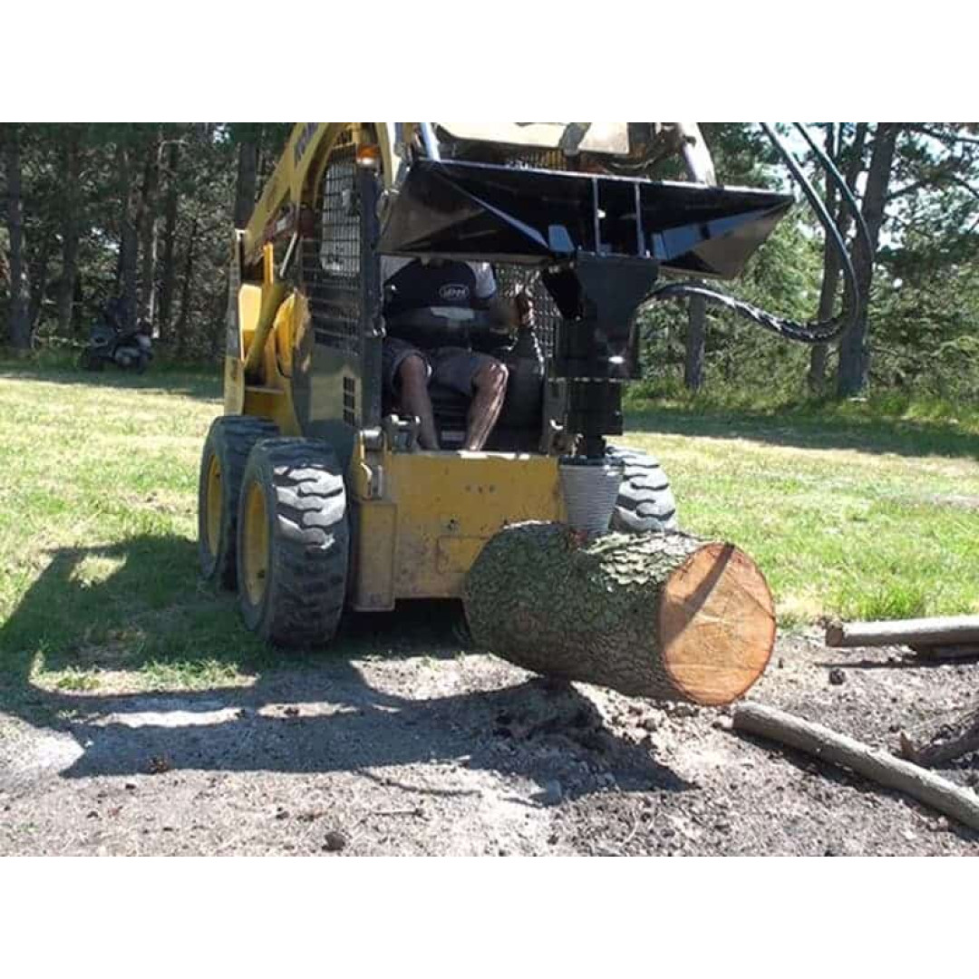 Despicator lemnebuturugi Uemme pentru mini excavatoare (2) Despicator lemne/buturugi Uemme pentru mini excavatoare