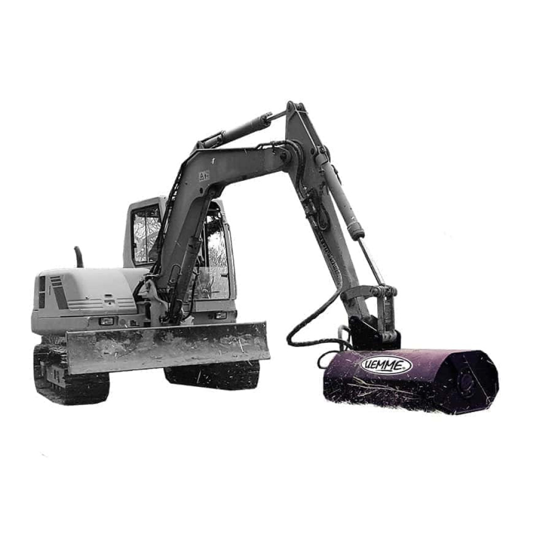 Tocatoare de vegetatie Uemme pentru mini excavatoare (2) Tocatoare de vegetatie Uemme pentru mini excavatoare