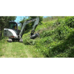 Tocatoare de vegetatie Uemme pentru mini excavatoare (3) Tocatoare de vegetatie Uemme pentru mini excavatoare