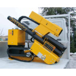 Orteco Basic 600 batator de stalpi (soneta) montat pe camion (2) Orteco Basic 600 batator de stalpi (soneta) montat pe camion