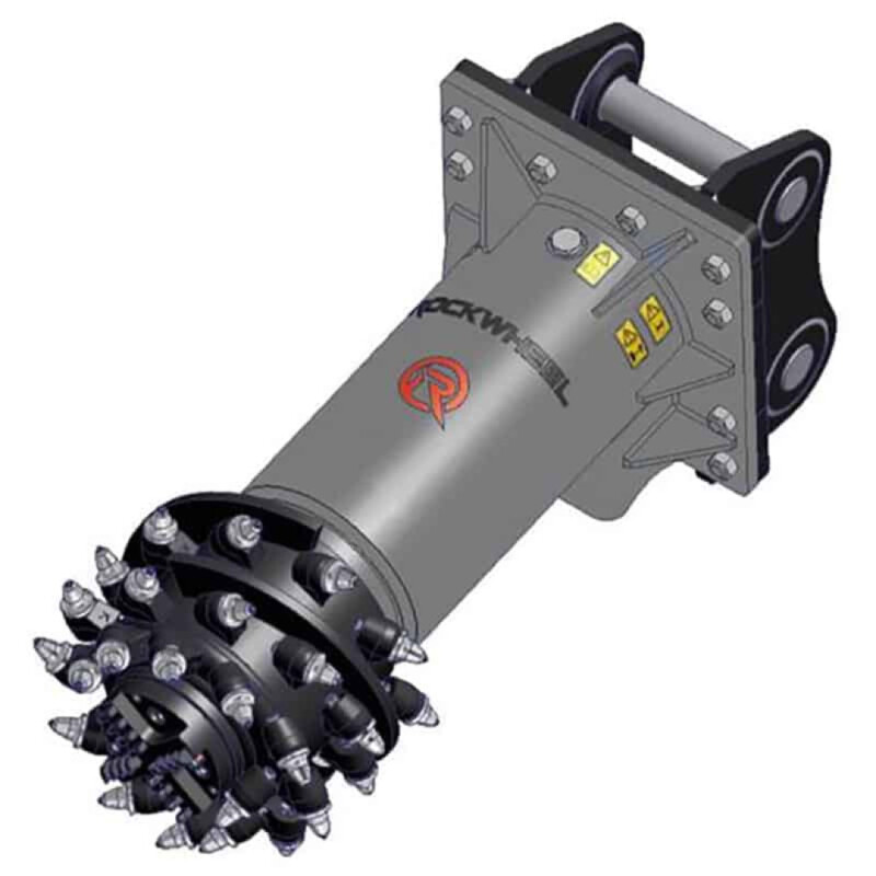 Freza pentru santuri rapide si gauri verticale Rockwheel pentru buldoexcavatoare (1) Freza santuri rapide si gauri verticale Rockwheel pentru buldoexcavatoare