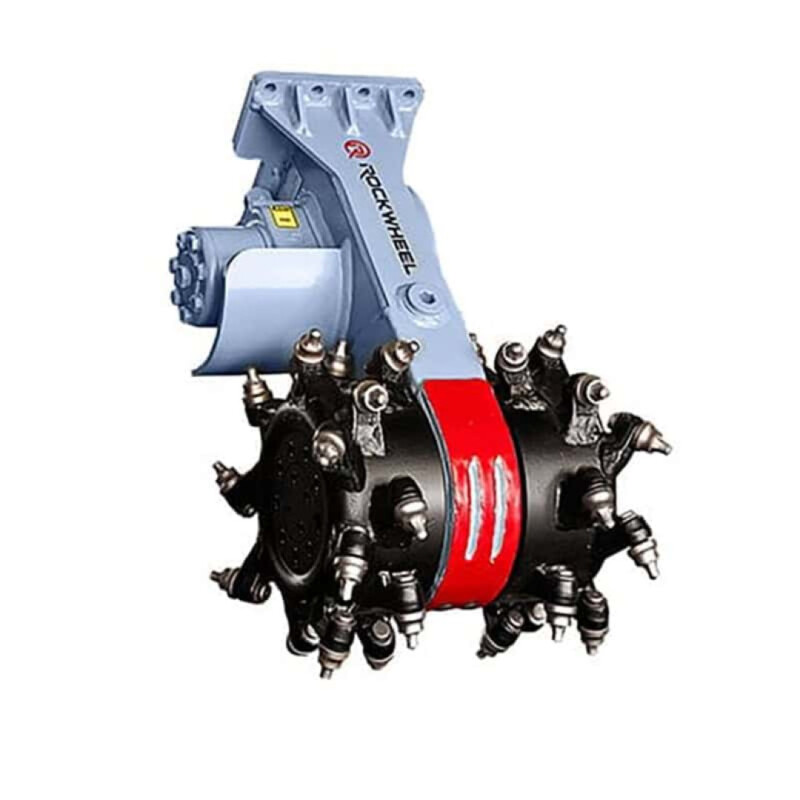 Freze rotativa Rockwheel pentru buldoexcavatoare (2) Freze rotativa Rockwheel pentru buldoexcavatoare