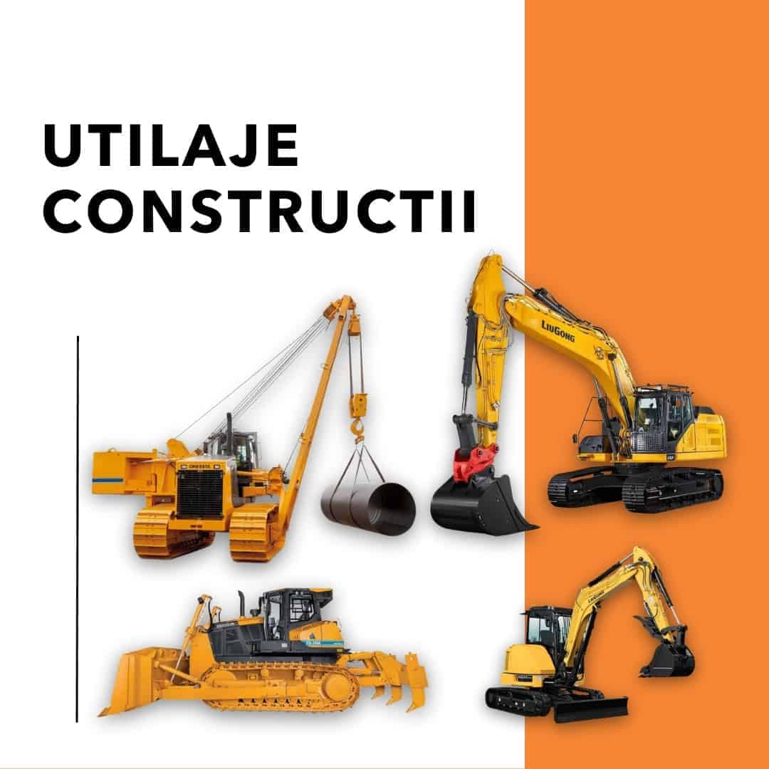 Buldoexcavatoare, excavatoare, incarcatoare frontale mini excavator full electric Utilaje Constructii